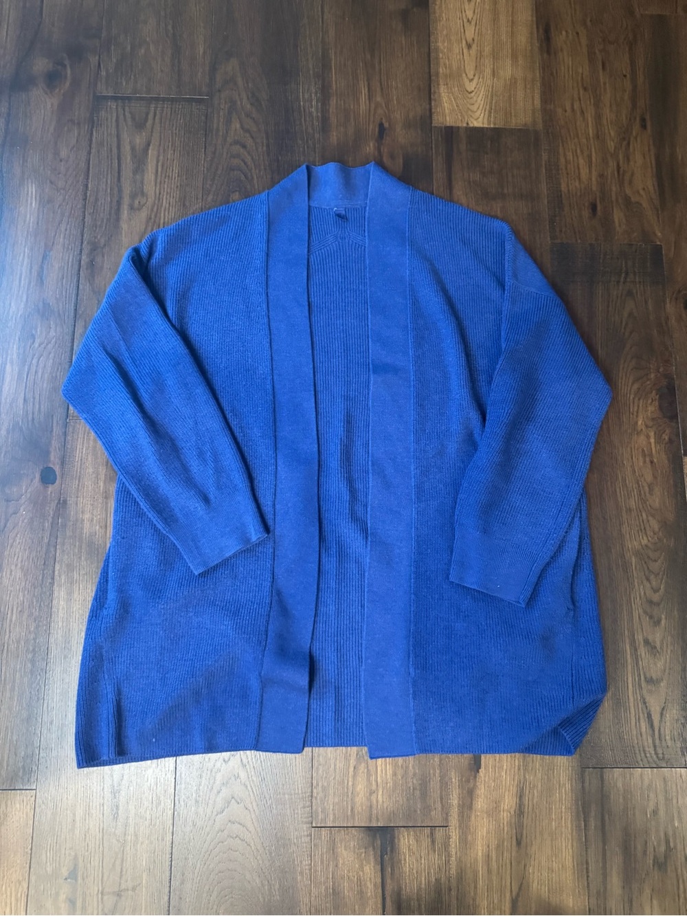 lululemon athletica Open-Front Cardigan in Royal Blue